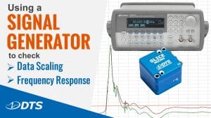 DTS video - Using a Signal Generator to Check Data Scaling and Frequency Response