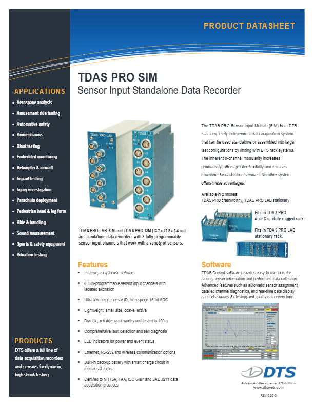 DTS_Datasheets_TDAS-PRO-SIM-TOM-LAB