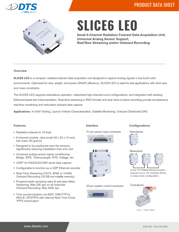 DTS_Datasheet_SLICE6-LEO_05-2026