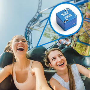 Rollercoaster Safety Testing Application with DTS TSR AIR 